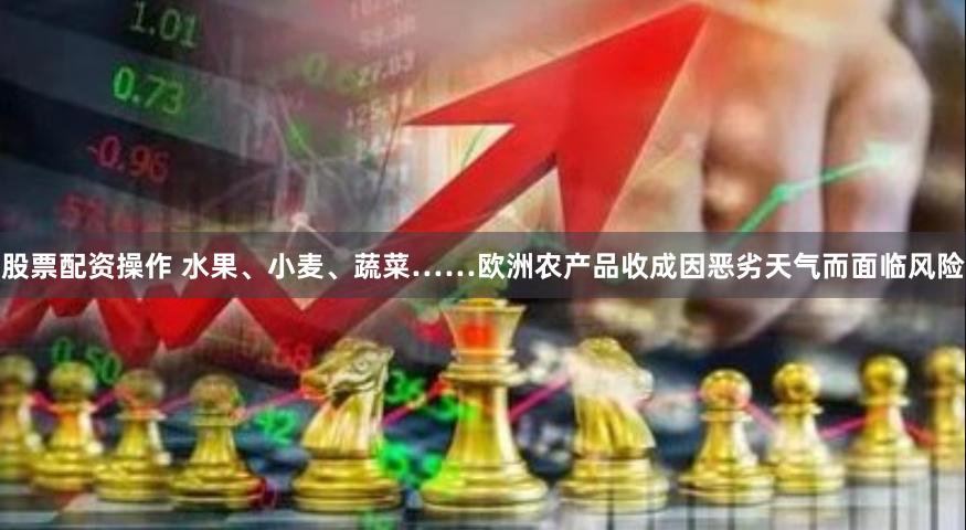 股票配资操作 水果、小麦、蔬菜……欧洲农产品收成因恶劣天气而面临风险