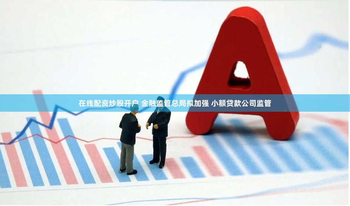 在线配资炒股开户 金融监管总局拟加强 小额贷款公司监管